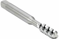 CLEVELAND Spiral Flute Tap: M4x0.7 Metric, D4 / 6H, 3 Flute, Bottoming Chamfer, High Speed Steel (MPN C58805)