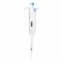 DLAB Single-Channel Pipettor: 1 Channels, 200 ul Capacity - Max, 1 ul Volume Increments (MPN 61TA83). Key specifications — Color: White; Brand: DLAB; Pipetter Type: Manual Adjustable Volume; Product Type: Single-Channel Pipettor.