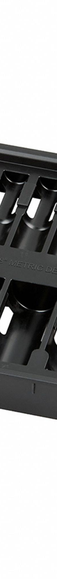 MILWAUKEE PACKOUT Socket Tray: 8 1/16 in W x 12 in D x 1 7/16 in H, Plastic, Black (MPN 49-66-6831). Key specifications — attr1120253: MILWAUKEE; attr1120340: Plastic; attr1120341: Black.