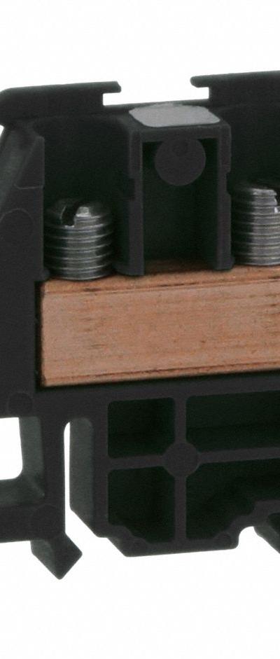 SQUARE D Terminal Block: DIN Rail Mounting Type - Pass-Through Blocks