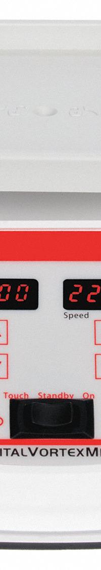 OHAUS Vortex Mixer: Digital Control, OHAUS, 300 RPM to 3,500 RPM, 300 RPM Speed - Min, Vortex Mixer (MPN VXMPDG). Key specifications — attr1021618: Plug; attr1021612: OHAUS; attr1021631: Standard; attr1031083: OHAUS; attr1071384: Digital Control.