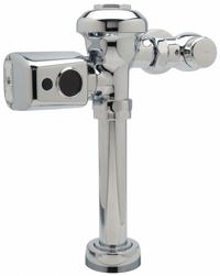 ZURN Automatic Flush Valve: ZER, 1.28 gpf Gallons per Flush, Battery, 11 1/2 in Rough-In, Exposed (MPN ZER6000AV-HET.0001). Key specifications — Spud Location: Top; Brand: ZURN.
