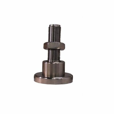 B-TEK Floor Scale Leveling Foot: 1/2"-20 Thread Size, 3 in Overall Ht - Single Ended Shear Beam Load Cells