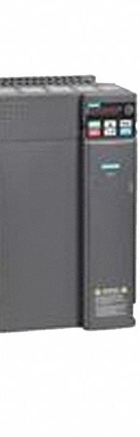 SIEMENS Variable Frequency Drive: In Phase Three, 2 hp, 4.2 A Output Current - Max, IP21, No Bypass (MPN RT002X-43N). Key specifications — Style: Compact; Color: Black/Blue/Gray.