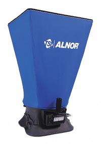 TSI ALNOR Air Flow Capture Hood: Analog Balometer/Case, 18 in Base Dia, 2 ft Hood Opening Lg, Analog (MPN ABT701). Key specifications — Brand: TSI ALNOR; Includes_Broad: Case.