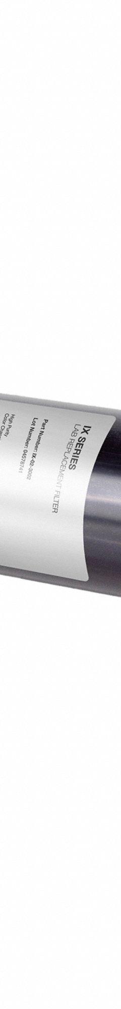 RESINTECH Cation Cartridge: Chlorine/Organic Contamination, CG8HID, IX-02-3002, Polycarbonate, 1. Key specifications — Media Within: CG8HID; Material: Polycarbonate; Product Type: Cation Cartridge; Manufacturer Part Number: IX-02-3002.