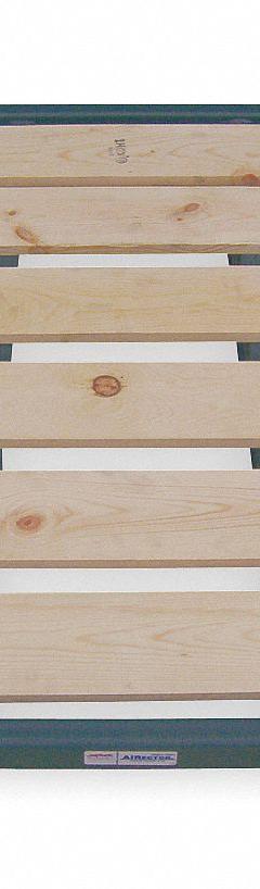APPROVED VENDOR Stack Rack Base: 48 in x 60 in x 7 in, Wood Decking, 4,000 lb Load Capacity, Steel (MPN BB4-4860HW). Key specifications — Material: Steel; Brand: APPROVED VENDOR; Decking Style: Wood; Color: Gray; Finish: Powder Coated.