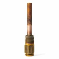 HONEYWELL HOME Immersion Well: Mounting Flange, Copper, Copper, 1/2 in External Thread Size (MPN 121371L). Key specifications — Maximum Insertion/Bulb Length: 3 in, 3/8 in; Shank Material: Copper; Connection Material: Copper; Thermowell Type: Mounting Flange; Brand: HONEYWELL HOME.