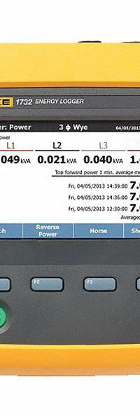 FLUKE Energy Logger: For Single/Split/Three Phase, CAT III 1000V/CAT IV 600V, IP50, Digital, 6,000 A (MPN FLUKE 1732/B). Key specifications — Brand: FLUKE; IP Rating: IP50; Sampling Rate: 10.24 kHz.