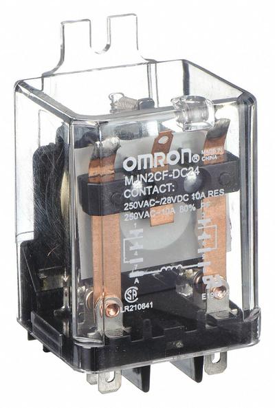 OMRON Flange Mount Relay: Surface (Side Flange) Mounted, 10 A Current Rating - Surface-Mounted Relays