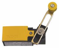 EATON Roller Lever Plunger Limit Switch: LS-Titan Series, 1NO/1NC, Roller Lever (MPN LSM-11S-RLA). Key specifications — Brand: EATON; Manufacturer Part Number: LSM-11S-RLA; Series: LS-Titan; Switch Action: Momentary/Momentary; Terminal Connection Type: Cage Clamp.