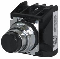 EATON Hazardous Location Push Button: 30 mm, Metallic, Extended Profile, 1NO/1NC (MPN 10250T708B). Key specifications — Manufacturer Part Number: 10250T708B; Product Type: Push Button Operators; Series: 10250T; Brand: EATON; AC Contact Rating: 10 A @ 600 V; Action: Momentary; DC Contact Rating: 2.5 A @ 250 V; Operator Illumination: Non-Illuminated.