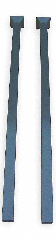 APPROVED VENDOR Stack Rack Post Set: 2 1/8 in x 2 1/8 in x 42 in, 4,000 lb Load Capacity, Steel (MPN PT-4-42). Key specifications — attr4948: Steel; attr38467: APPROVED VENDOR; attr38469: Gray; attr38471: Powder Coated.