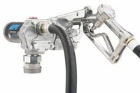 GPI Electric Drum Pump: 12 gpm Max. Flow Rate, 115 V AC, 1/8 hp HP, Pump with Hose & Nozzle, Manual (MPN M-1115S-MU). Key specifications — Brand: GPI; Rated Voltage: 115 V AC; Discharge Hose Size: 3/4" x 12'; Nozzle Type: Manual.