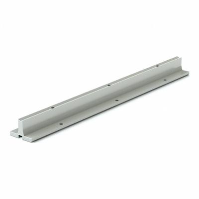 PBC LINEAR Linear Shaft Support Rail: 12 mm Shaft Dia, 600 mm Lg, Unfinished - Pre-Drilled Linear Shaft Support Rails