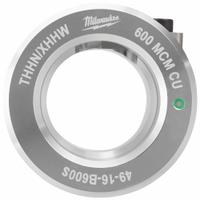 MILWAUKEE Stripping Bushing: For Copper, 600 MCM Max, THHN/XHHW, Use with 2435-20/2935-20, Southwire (MPN 49-16-B600S). Key specifications — attr532138: 2435-20; attr533552: Copper; attr532143: 600 MCM; attr532137: THHN/XHHW.