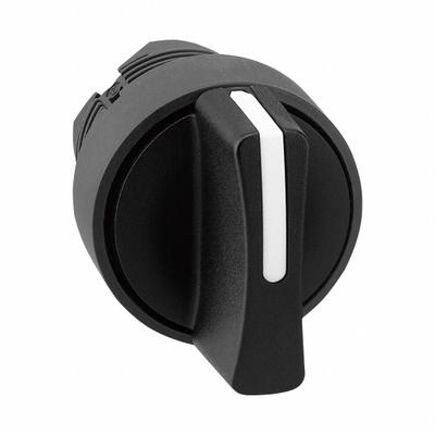 SCHNEIDER Short-Handled Selector Switch: 22 mm Panel Mount Size, 3 Positions - Selector-Switch Operators