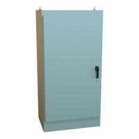 HAMMOND Electrical Enclosure: Steel, 72 in x 36 in x 24 in, NEMA 12, Solid Cover, Hinged (MPN 1418Y24). Key specifications — Brand: HAMMOND; Closure Method: Handle; Knockouts: Not Included.