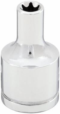 WESTWARD Socket: 3/8 in Drive Size, E5 Socket Size, External Torx, Std, Chrome, Not Tether Capable (MPN 20HX27). Key specifications — attr1206049: WESTWARD; attr1206024: Chrome.