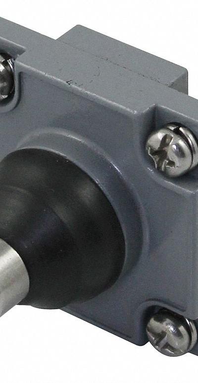 DAYTON Limit Switch Head: Plunger, Top, SWITCH HEAD Series - Plunger Heads