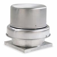 Centrifugal Downblast Roof Exhaust Fan: Belt Drive, Includes Drive Pack, 24 1/2 in Wheel, 6,060 cfm (MPN 7A575). Key specifications — Assembly: Unassembled; Base Shape: Square; Brand: DAYTON; High-Efficiency Motor: No; For High-Static Pressure Applications: No; Motor Enclosure: Open Dripproof; Mounting Location: Roof; Nameplate Voltage: 115/230V AC.