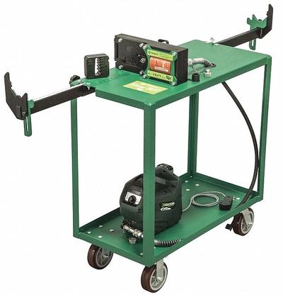 GREENLEE Strut Shear Kit: Battery-Powered Pump, 30 Tonf Hydraulic Force, 18V DC - Hydraulic Strut Shears