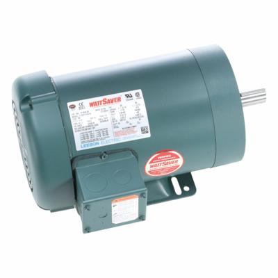 LEESON General Purpose Motor: Rigid Base Mount, Totally Enclosed Fan Cooled, 1 hp - Rigid Base 3-Phase General Purpose AC Motors
