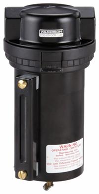 WILKERSON Compressed Air Filter: Particulate, 3/4 in NPT, 5 micron, 316 cfm, 200 psi Max Op Pressure (MPN F30-06-G00). Key specifications — attr110055: F30; attr110008: WILKERSON.