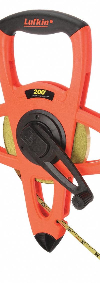 CRESCENT LUFKIN Long Tape Measure: Manual - Open-Reel Long Tape Measures