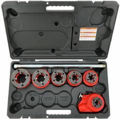 RIDGID Manual Ratchet Pipe Threader: Pipe Threading, 6 Die Heads, NPT, 6 Dies, Right Hand (MPN 12-R). Key specifications — attr510765: Pipe Threading; attr510761: Right Hand; attr510767: Ratchet Assembly; attr510762: 1/2 in to 2 in; attr473917: RIDGID.