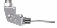 WAHL Immersion Temperature Probe: -76°F to 400°F /-60°C to 204°C, ±0.15°C, 4 in Probe Lg (MPN DST501A22104X). Key specifications — Accuracy: ±0.15 °C; Brand: WAHL; Probe Sheath Material: 316 Stainless Steel; Process Mounting Thread Size: 1/2" NPT.