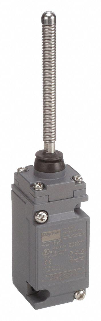 Dayton Limit Switch: Wobble Stick - Coil-Spring Wobble-Stick Limit Switches