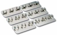 GENIE Clip Plate: SI-1100/SI-1101/SI-1200/SI-1201/SI-1400/SI-1401/SI-2200/SI-2201, Clip Plate, Metal (MPN SI-1122). Key specifications — Hold Capacity: (3) 28 to 30 mm Diameter Tubes; Brand: GENIE; Compatible with Manufacturer Model Number: SI-1101; Material: Metal; Product Type: Clip Plate.