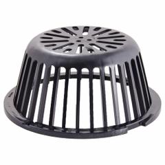 JAY R. SMITH MFG. CO Dome Strainer: 10 in Overall Dia, 4 3/8 in Overall Ht, Plastic, Unfinished (MPN 1310D). Key specifications — Connection Type: Flanged; Finish: Unfinished; Brand: JAY R. SMITH MFG. CO.