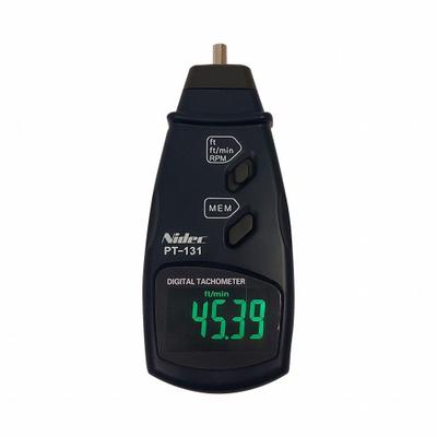SHIMPO Tachometer: +/-0.05% of Reading +1 Digit RPM Accuracy, 0.1 RPM/1 RPM - Contact Tachometers