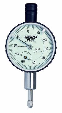 INSIZE Dial Indicator - Lug Back: 0 in to 0.2 in, Inch, Plunger, 0.001 in Accuracy (MPN 2832-02). Key specifications — attr1184168: 2832-02; attr1184178: 0-100; attr1184223: INSIZE; attr1200883: Dial Indicator - Lug Back; attr1184173: AGD 1; attr1184177: 0.001 in; attr1184208: Short Form Certificate Traceable to PTB.