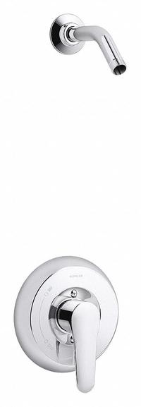 KOHLER Shower Faucet: July, Polished Chrome Finish, Lever Faucet Handle, 1 Handles (MPN K-TLS98009-4-CP). Key specifications — Series: July.