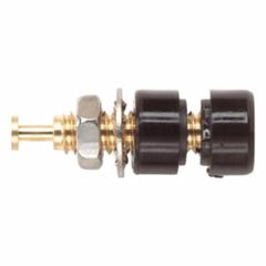 POMONA Banana Jack: 7/8 in Lg, 5 A Max Current Measurement, 1,500 V Max Volt Measurement (MPN 2142-0). Key specifications — Manufacturer Part Number: 2142-0; Body Material: Brass; Brand: POMONA; Color: Black.