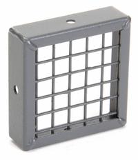 Outlet Guard: For Use With 2C940, Outlet, Steel, Baked Enamel, 1/2 in Wire Spacing, 2RXT1. Key specifications — Manufacturer Part Number: 2RXT1; Compatible with Grainger Part Number: 2C940; Finish: Baked Enamel; Brand: DAYTON; Guard Type: Outlet; Includes Mounting Hardware: Yes; Standards: OSHA Compliant; Material: Steel.