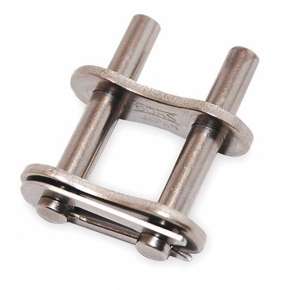 TSUBAKI Attachment Link: For Stainless Steel Roller Chains, D-3, 50, Single Strand - Attachment Links for ANSI Standard Chains