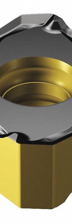 SANDVIK COROMANT Milling Insert, Finishing, Square, 345: 345R-13T5M-MM S30T (MPN 345R-1305M-KL 3330)