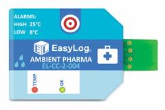 LASCAR Pharma Data Logger: 0%to 100% Relative Humidity Measured, -22°F to 158°F, USB, 10 PK (MPN EL-CC-2-004 PK10). Key specifications — Interface: USB; Parameters Measured: Temperature °C; Brand: LASCAR; Features: Four Loggers for Monitoring Chilled Goods; Software Options: Software Available Separately; Data Logger Type: Temperature.