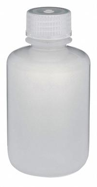 GLOBE SCIENTIFIC Sampling Bottle: Polypropylene, 4.22 fl oz, 125 mL, Natural, Closure Included (MPN 7050125). Key specifications — attr1369882: Natural; attr1389357: Attached; attr1369885: GLOBE SCIENTIFIC; attr1369835: None; attr1369833: Yes.