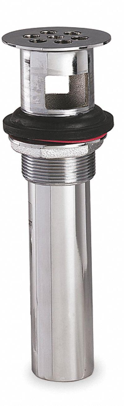 CHICAGO FAUCETS Drain Assembly: Brass - Sink Drains with Flat Strainer