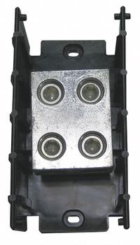 BUSSMANN Power Distribution Block: Open, Lug, Lug, 6 AWG – 350 kcmil For Line Side Wire Sizes (MPN 16500-2). Key specifications — attr1361688: Surface; attr1308686: BUSSMANN; attr1361672: Copper.