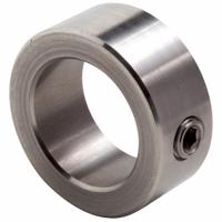 CLIMAX METAL PRODUCTS Shaft Collar: 1-Piece, Set Screw, 7/16 in Bore Dia, 7/8 in Collar Outside Dia (MPN C-043-S). Key specifications — attr671678: CLIMAX METAL PRODUCTS; attr1392387: Set Screw.