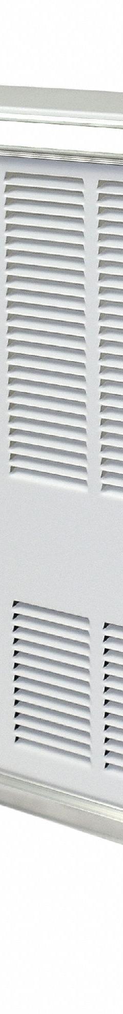 MARKEL PRODUCTS Electric Heavy Duty Wall Heater: Fan Forced, 6,000 W Watt Output, White, 240V AC (MPN K3346T-BMS-W). Key specifications — Wattage Output: 6,000 W; Air Flow: 350 cfm; Brand: MARKEL PRODUCTS; Heating Method: Fan Forced; Nominal Voltage - HVAC: 240V AC; Phase: 3.