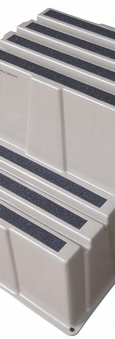 APPROVED VENDOR Step Stool: 2 Steps - Box Step Stools