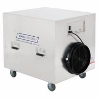 Negative Air Machine: Aluminum, Negative Air Pressure/Particulate Filtration, 1,600 cfm Max Airflow (MPN OA2500 PRIME). Key specifications — Brand: OMNIAIRE; Includes Filter: Air Filter Included.