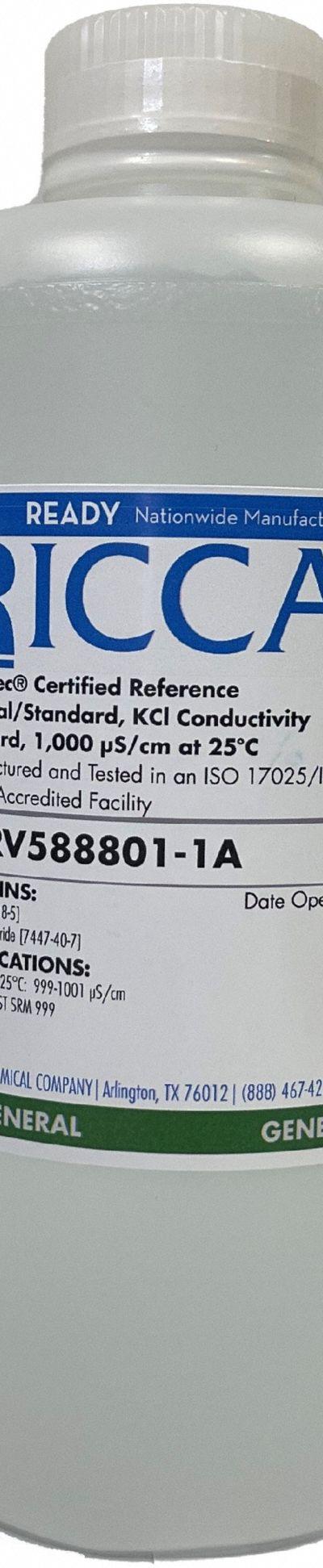 VERISPEC Conductivity Calibration Solution: Lab - Conductivity Standards